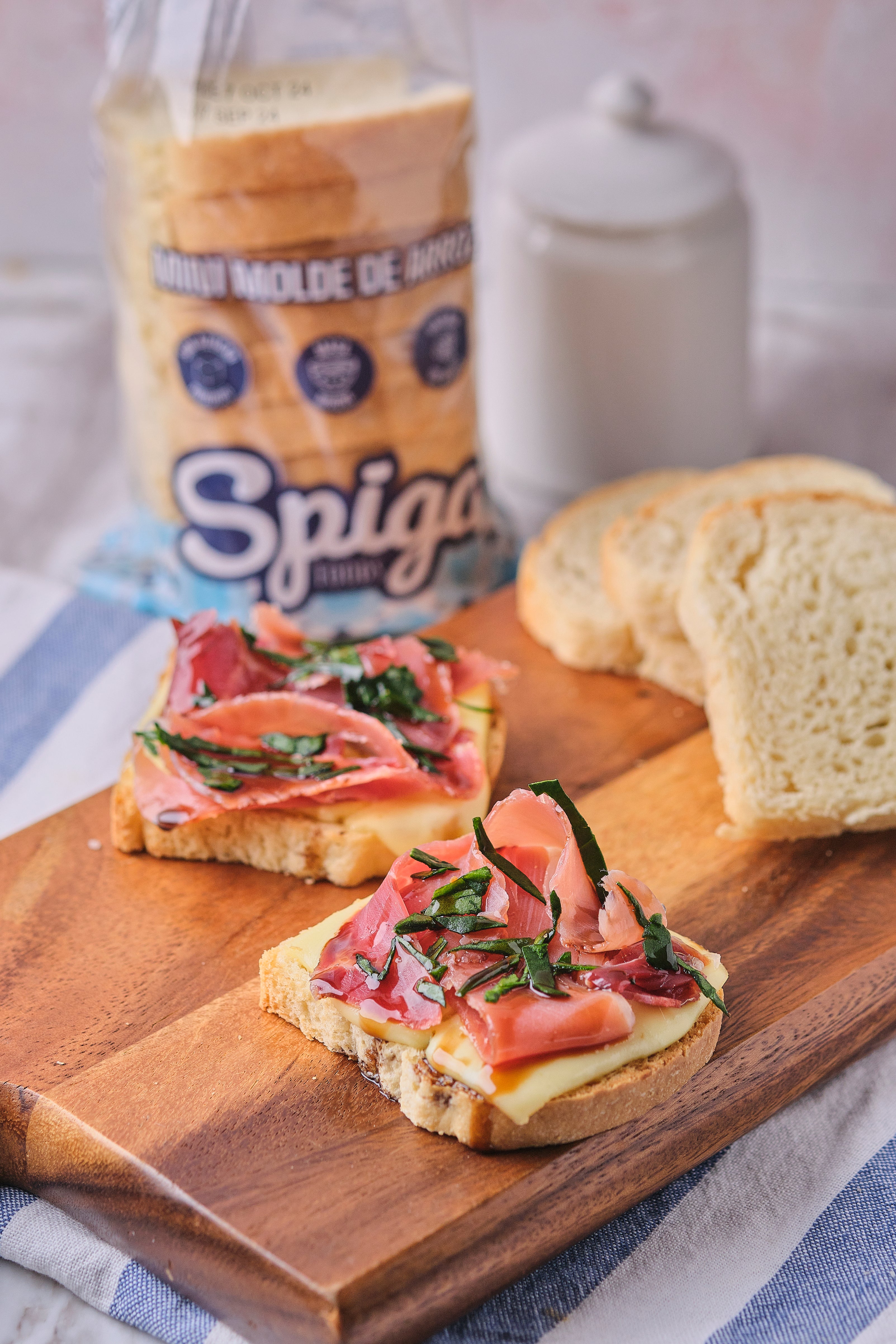 Mini molde de arroz con masa madre