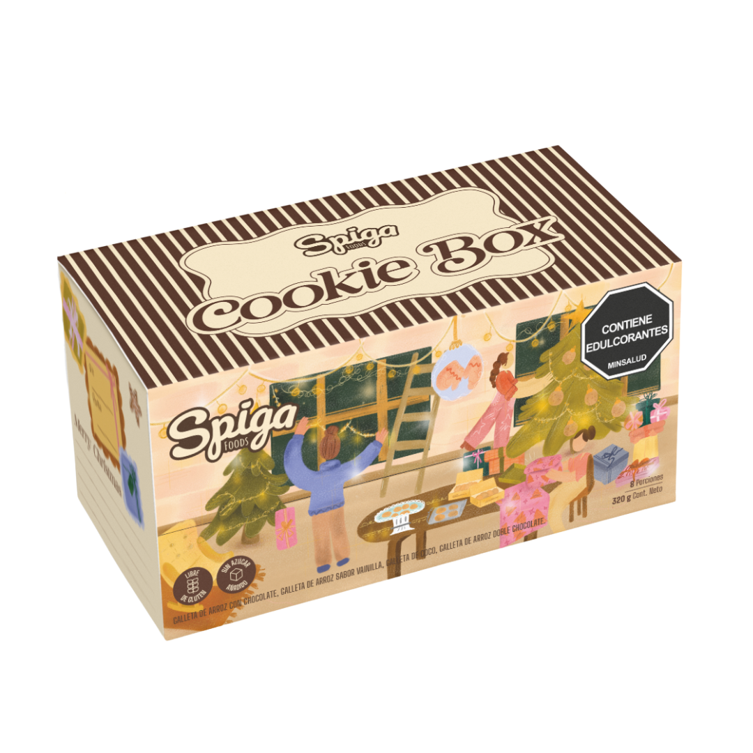 Galletas Navidad Surtidas x8