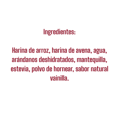 Galletas de arroz con arándanos x6