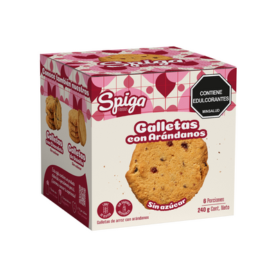 Galletas de arroz con arándanos x6