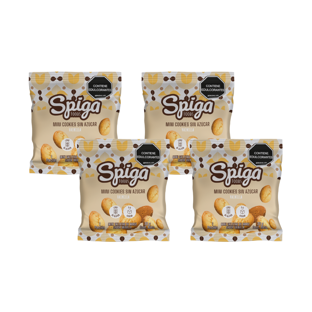 Mini Cookies Vainilla x4